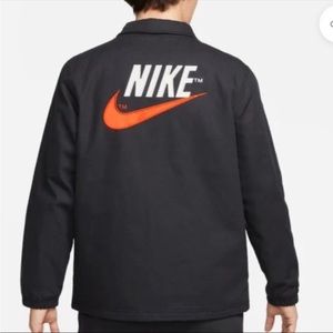Nike Trend Embroidered Logo Therma Fit Canvas‎ Jacket XS Dark Blue DM5275